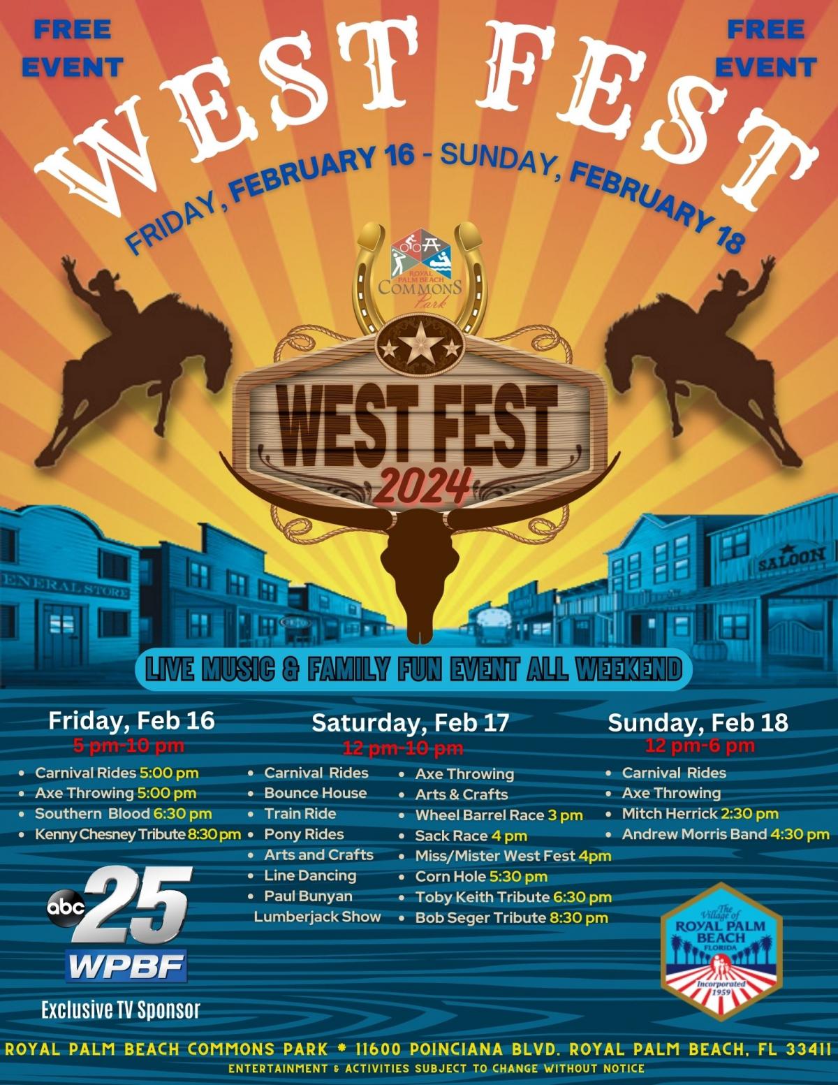 West Fest 2024 Village of Royal Palm Beach Florida