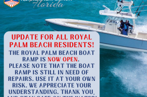 Notice – Royal Palm Beach Boat Ramp is Open